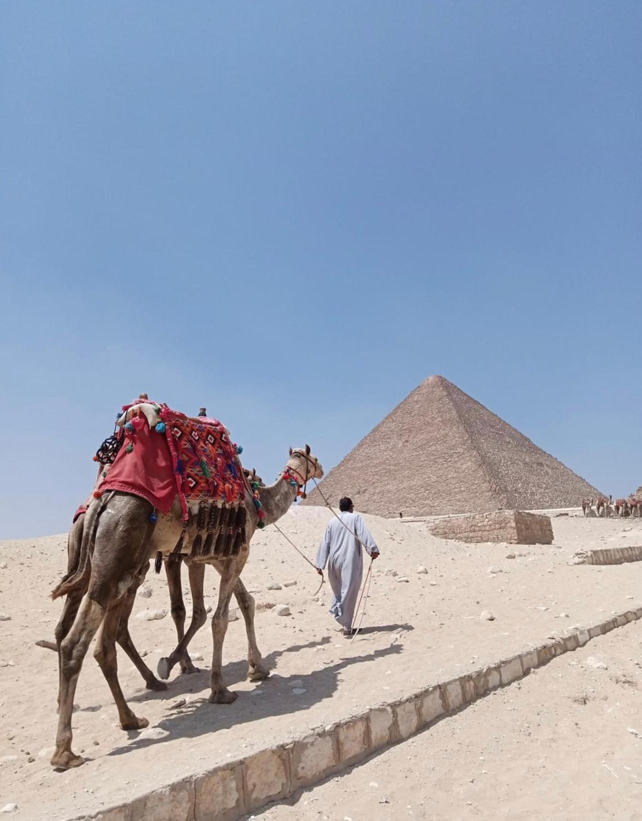 Momen Pyramids Inn Kafrat al Jabal Екстер'єр фото